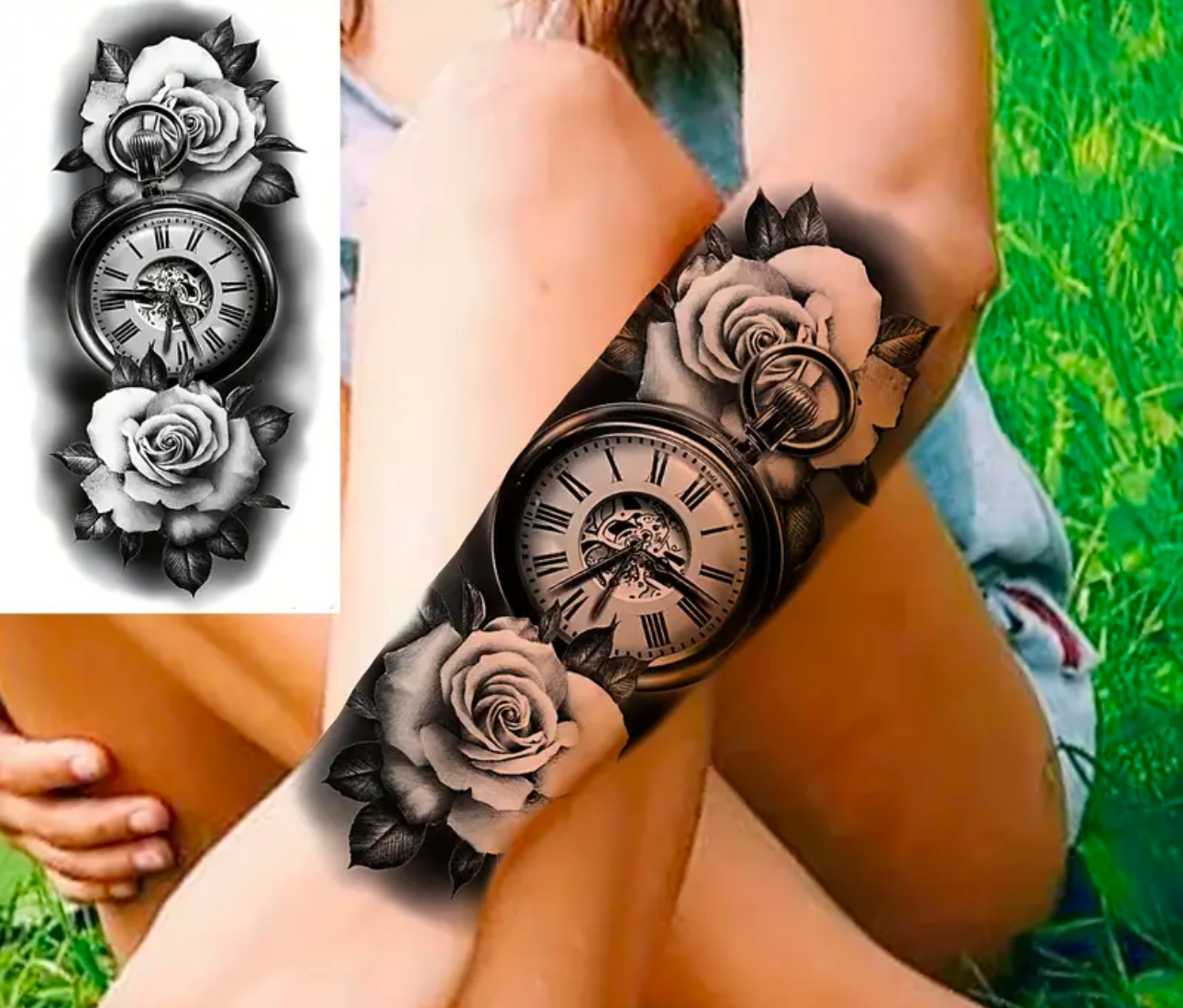 Roses avec montre a gousset #2