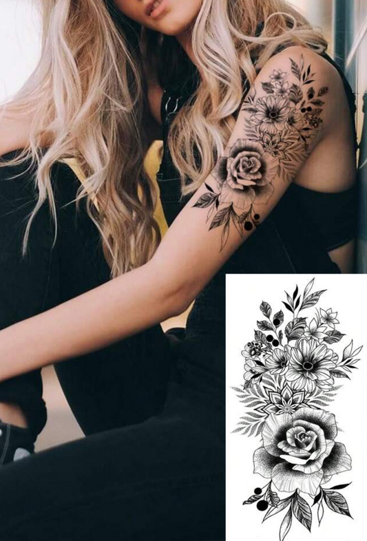 Fleurs et mandala