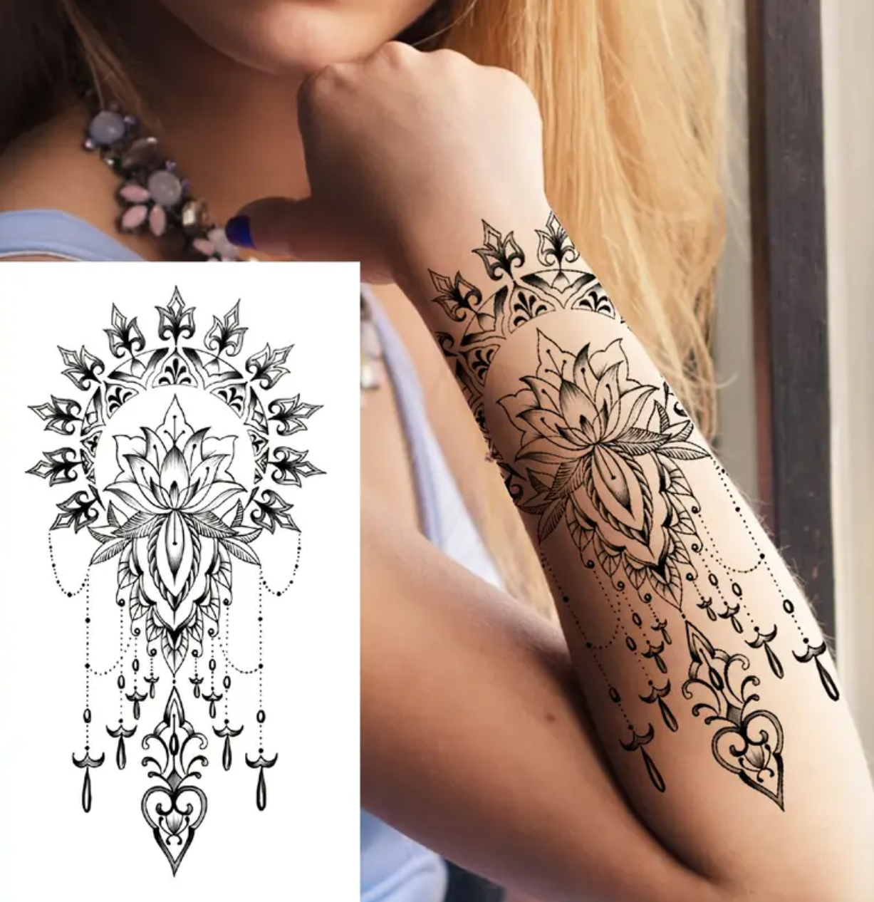 Mandala avec ornements #1